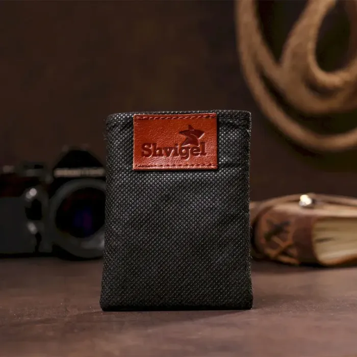 Кожаная визитница SHVIGEL 00115