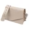 Шкіряна жіноча сумка GRANDE PELLE 11568 Бежевий