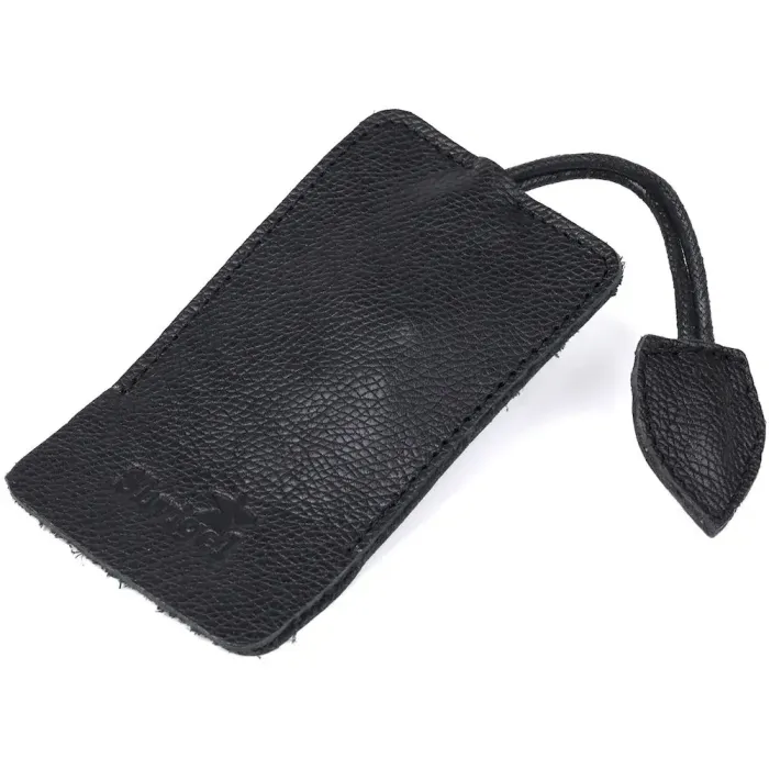 Шкіряна ключниця Shvigel 15308 Чорна