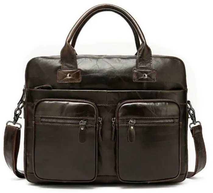 Шкіряна чоловіча сумка Vintage 14795
