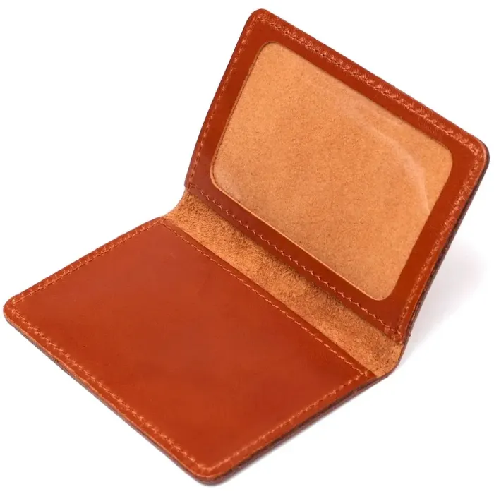 Шкіряна обкладинка для пластикових документів водія SHVIGEL 16077