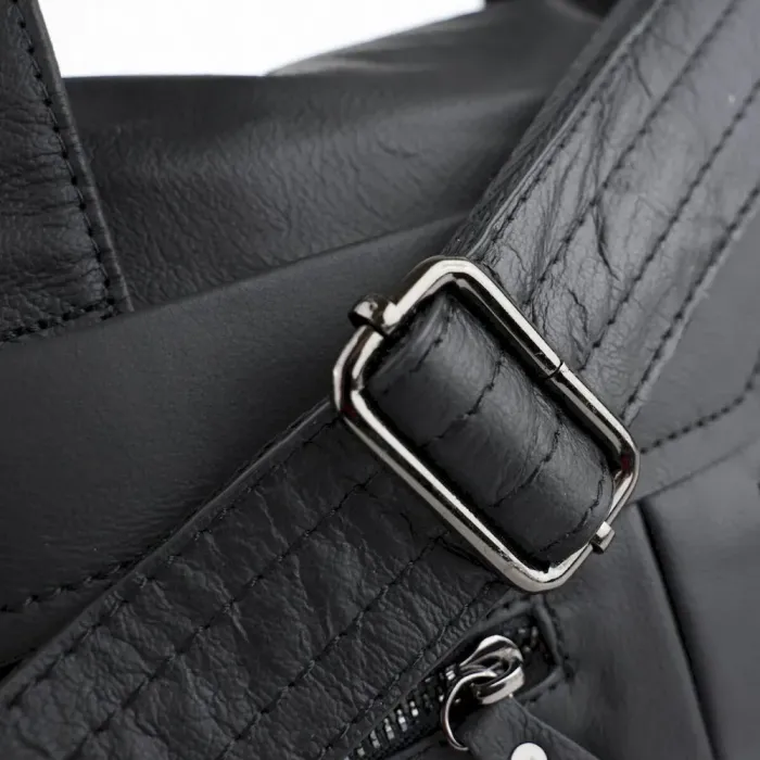 Сумка чоловіча Vintage 14054 для ноутбука та документів Чорна