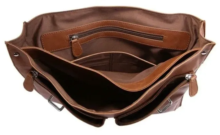 Портфель Vintage 14164 шкіра Коричневий