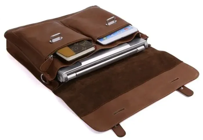 Портфель Vintage 14164 шкіра Коричневий