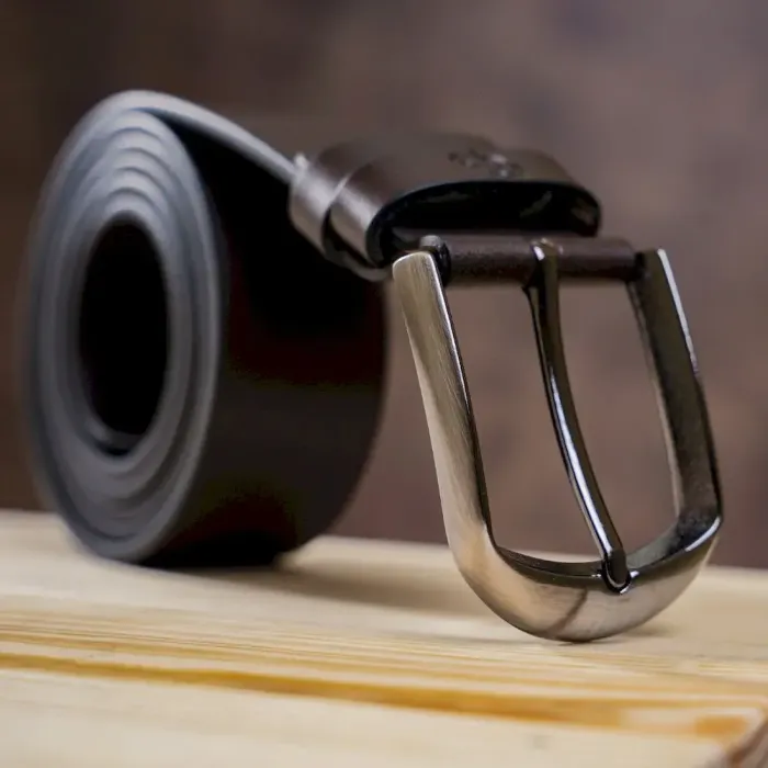 Ремінь чоловічий GRANDE PELLE 00245 під штани Коричневий