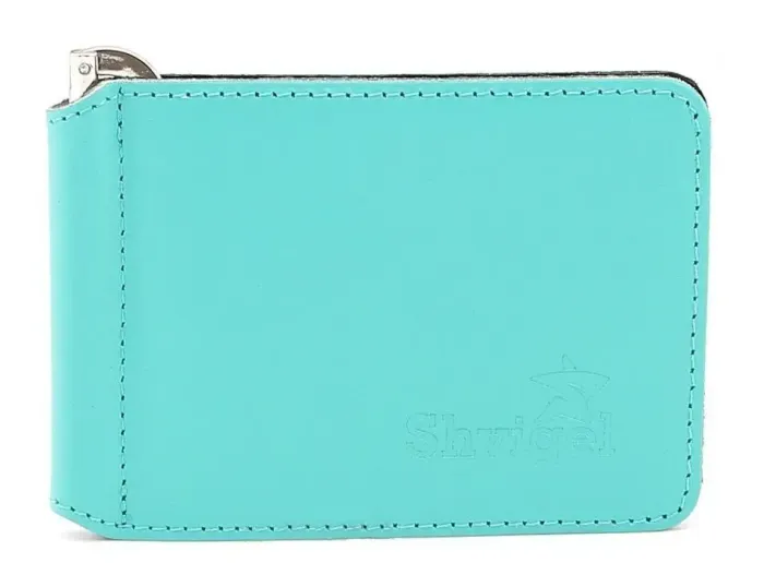 Шкіряний затискач для банкнот високої якості SHVIGEL 00345