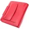 Шкіряний яскравий гаманець з монетницею ST Leather 19453 Червоний