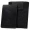 Шкіряний маленький картхолдер GRANDE PELLE 11529 Чорний