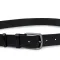 Кожаный практичный мужской ремень Vintage 20741 Черный
