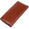 Шкіряний вертикальний купюрник GRANDE PELLE 11213 Коричневий