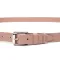 Шкіряний жіночий ремінь GRANDE PELLE 11376 Рожевий