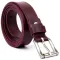 Шкіряний жіночий ремінь GRANDE PELLE 11377 Бордовий