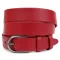 Кожаный женский ремень Vintage 20795 Красный