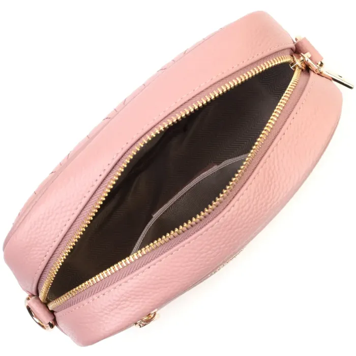 Красива стьобана жіноча сумка з натуральної шкіри Vintage 22614