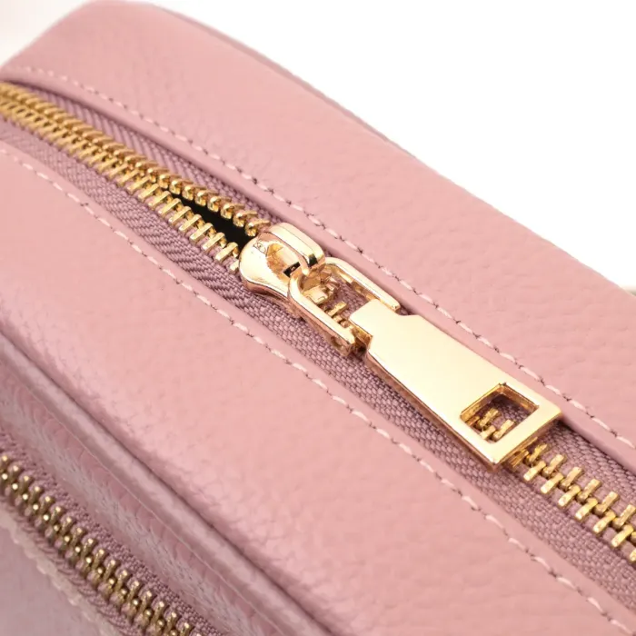 Красива стьобана жіноча сумка з натуральної шкіри Vintage 22614