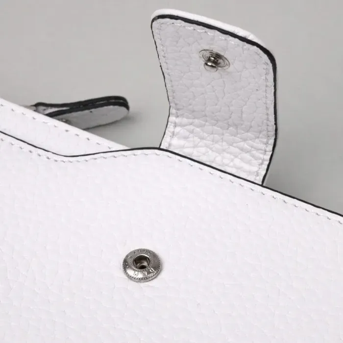 Красиве жіноче портмоне з натуральної шкіри KARYA 21334 Білий