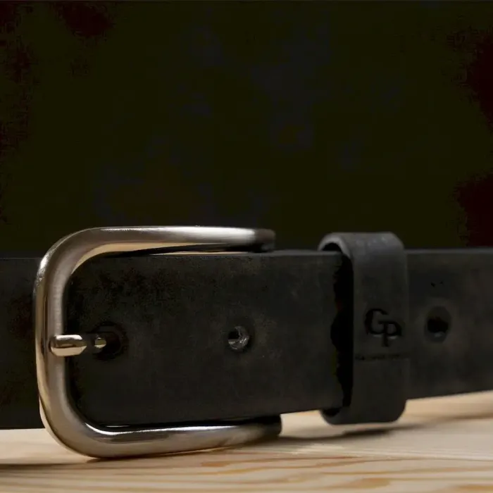 Ремень мужской Grande Pelle 11062 под джинсы Серый