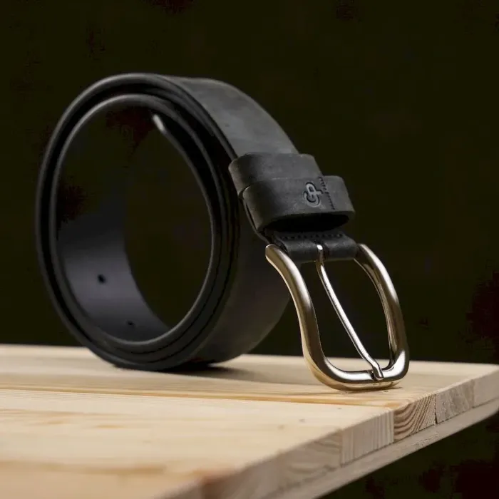 Ремень мужской Grande Pelle 11062 под джинсы Серый