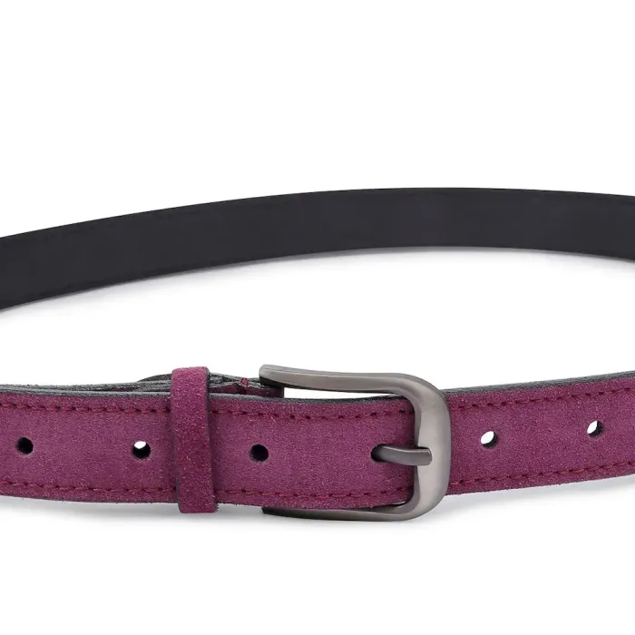 Красивий замшевий ремінь для жінок Vintage 20783