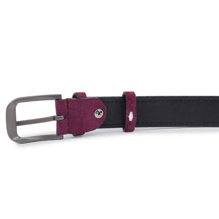 Красивий замшевий ремінь для жінок Vintage 20783