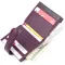 Красивый женский бумажник из натуральной кожи KARYA 20944 Сиреневый