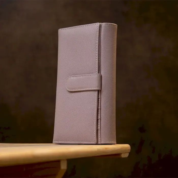 Красивий жіночий гаманець ST Leather 19385 Світло-рожевий