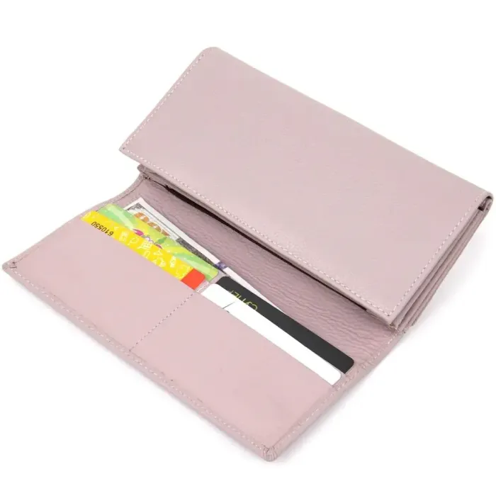 Красивий жіночий гаманець ST Leather 19385 Світло-рожевий