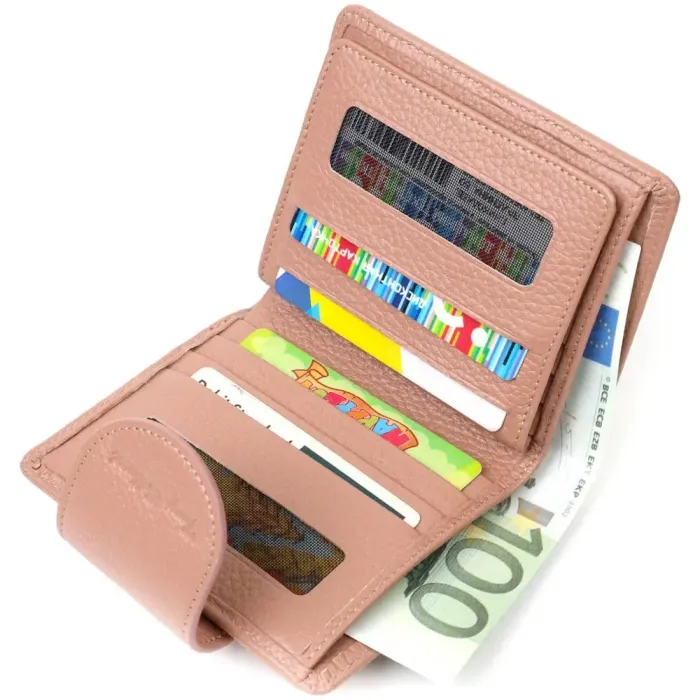 Красивий жіночий гаманець ніжного кольору з натуральної шкіри Tony Bellucci 22020