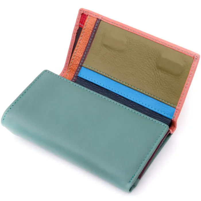 Красивий жіночий шкіряний гаманець у три складання ST Leather 19441