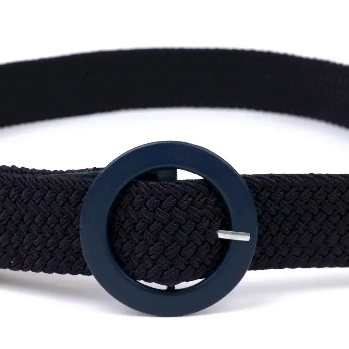 Красивый женский текстильный ремень Vintage 20819 Синий