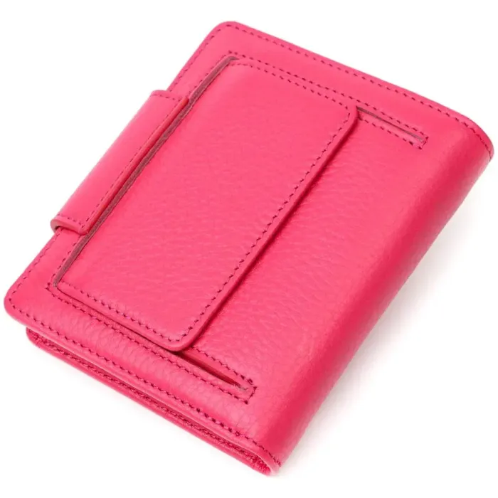 Красочный женский кошелек из натуральной кожи Tony Bellucci 22063 Фуксия