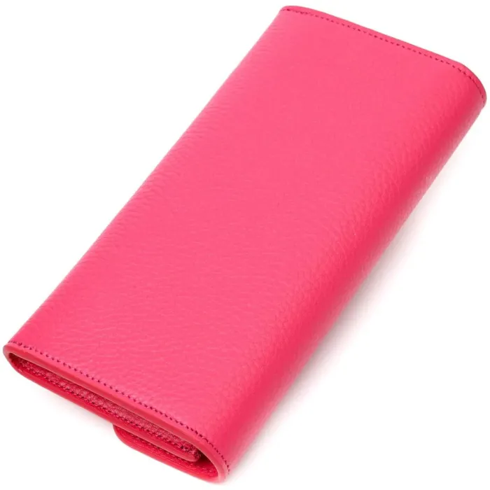 Барвистий жіночий гаманець з монетницею на блискавці з натуральної шкіри Tony Bellucci 21979