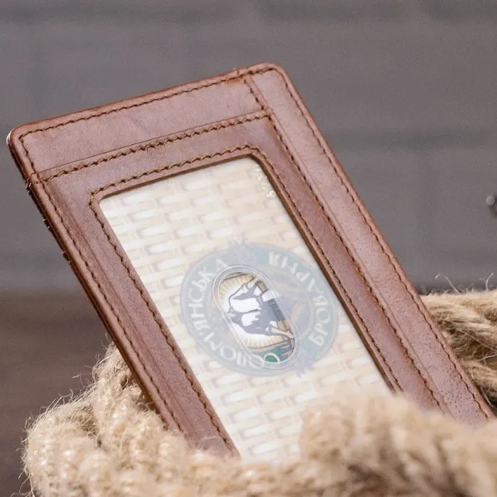 Кредитниця Vintage 14930 Коричнева