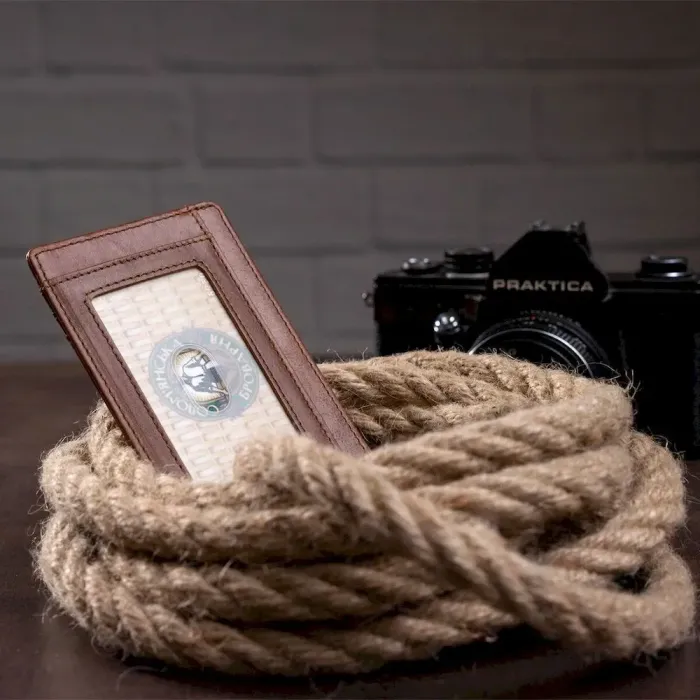 Кредитниця Vintage 14930 Коричнева