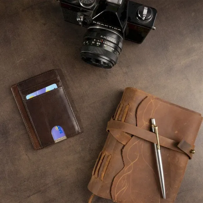 Кредитниця Vintage 14930 Коричнева