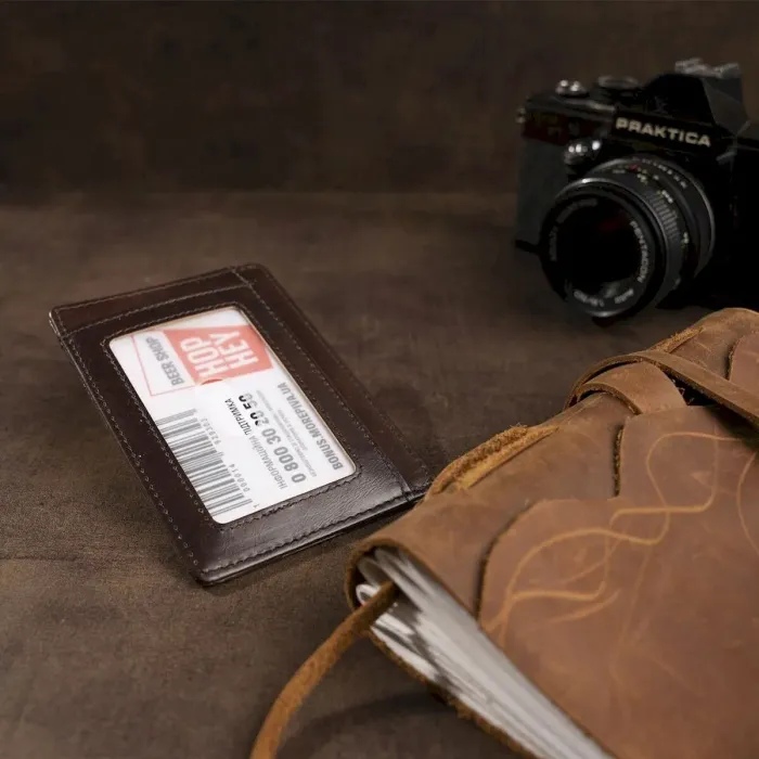 Кредитниця Vintage 14930 Коричнева