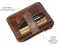 Кредитниця Vintage 14933 з монетницею Коричнева