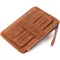 Кредитниця Vintage 14933 з монетницею Коричнева