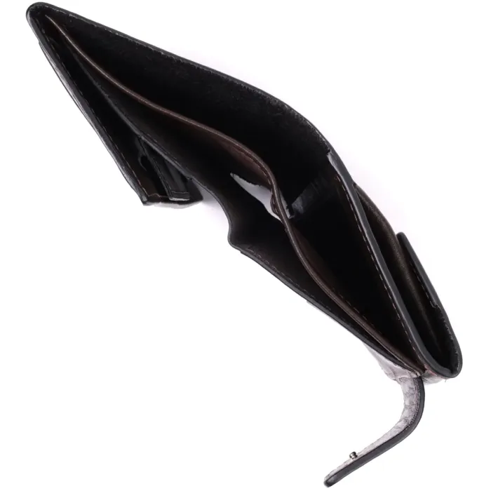 Люксовий гаманець з безліччю відділень із якісної натуральної шкіри GRANDE PELLE 22574 Коричневий