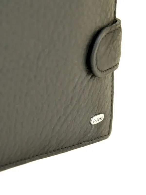 Чоловічий гаманець Classic шкіряний Dr.Bond M30-1 black