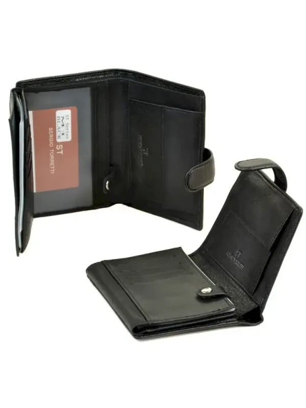 Кошелек ST иск-кожа SERGIO TORRETTI M1 black
