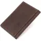 Маленький шкіряний картхолдер GRANDE PELLE 11503 Коричневий