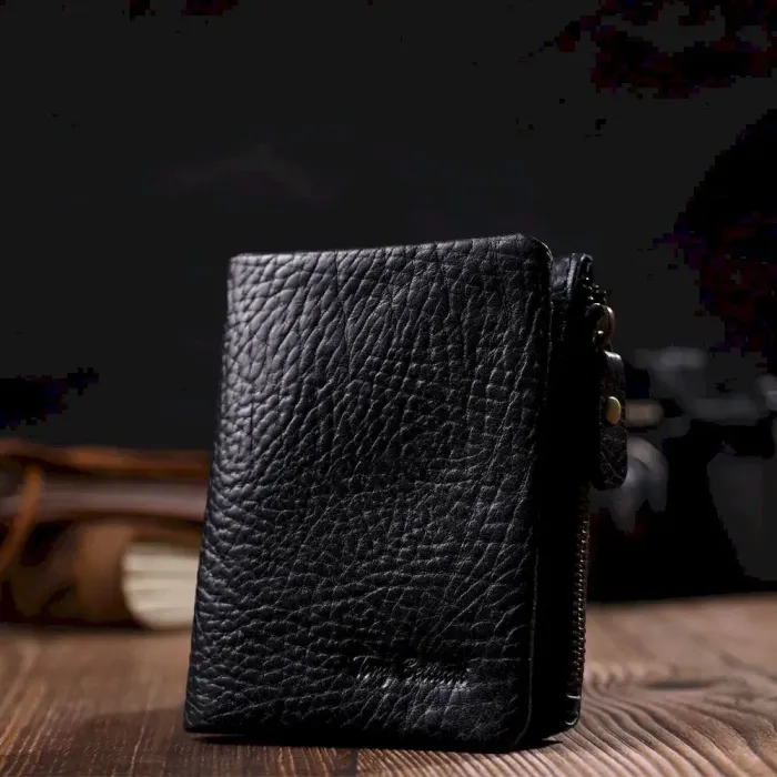 Маленький но вместительный кошелек из натуральной кожи Tony Bellucci 22021 Синий