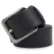 Матовый добротный мужской ремень Vintage 20735 Черный