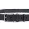 Матовый мужской ремень батал Vintage 20731 Черный