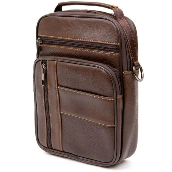 Месенджер чоловічий Vintage 20434 Коричневий
