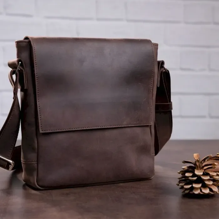 Месенджер SHVIGEL 00884 Коричневий