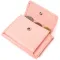Миниатюрное женское портмоне из натуральной кожи KARYA 21317 Розовый