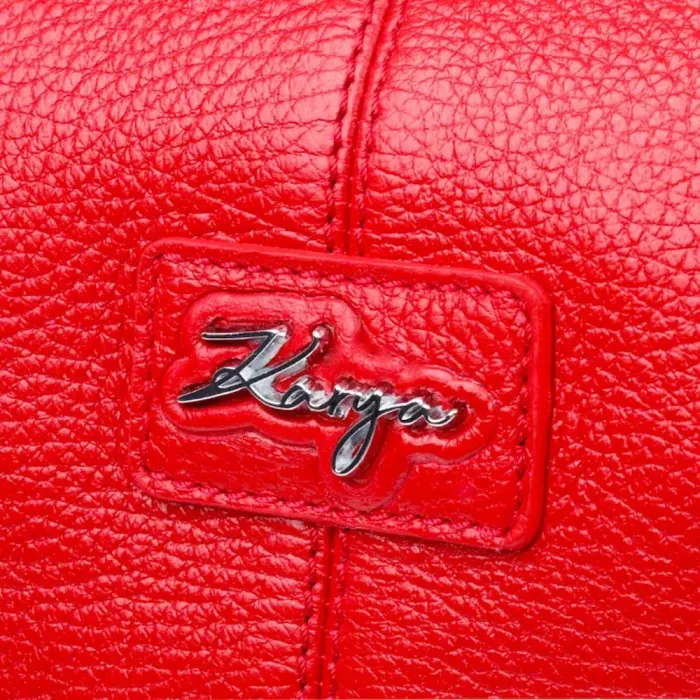 Багатофункціональна жіноча сумка-шоппер із кишенями KARYA 20876 Червоний