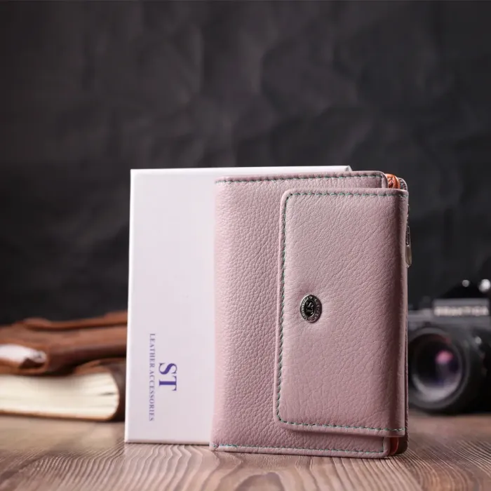 Модний гаманець для жінок з натуральної шкіри ST Leather 22502
